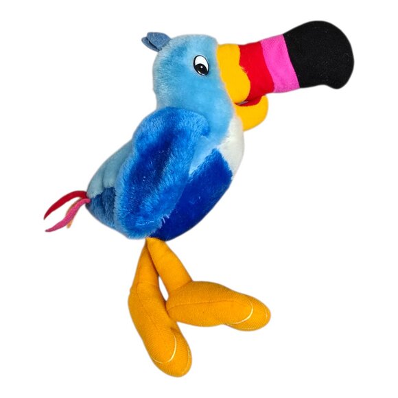 Vintage 1990s Toucan Sam Bird Froot Loops Cereal Plush Stuffed Animal Toy 8" - Picture 3 of 8